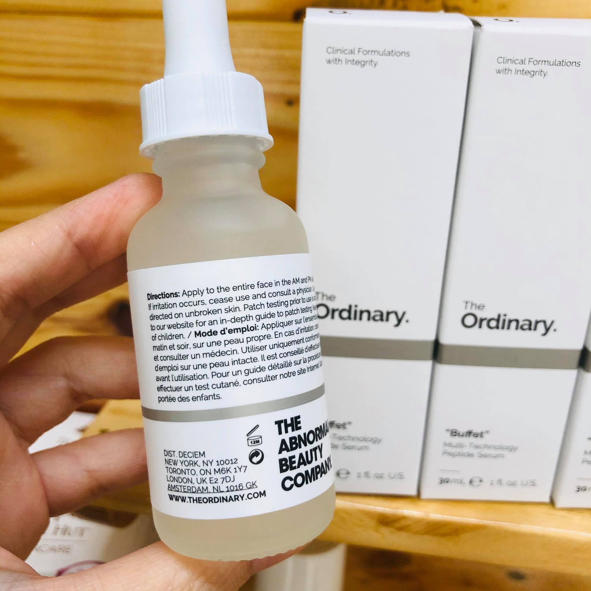 [HCM]Serum Chống Lão Hóa The Ordinary “Buffet” (30ml)