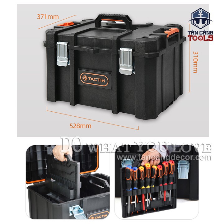 Thùng Đựng Đồ Nghề 20 Inches Tactix 320361