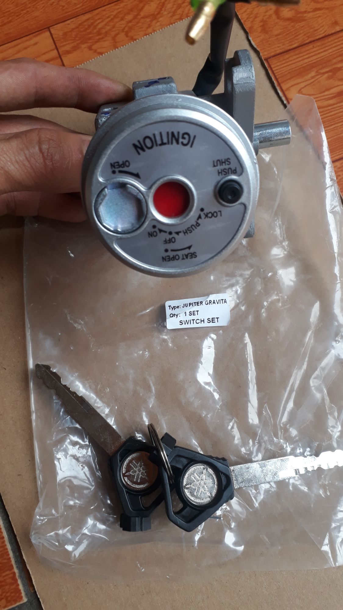 bộ khóa cho exciter 150 gravita jupiter