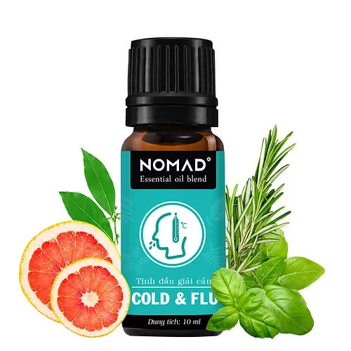 Tinh Dầu Giải Cảm Nomad Essential Oil Blend - Cold & Flu