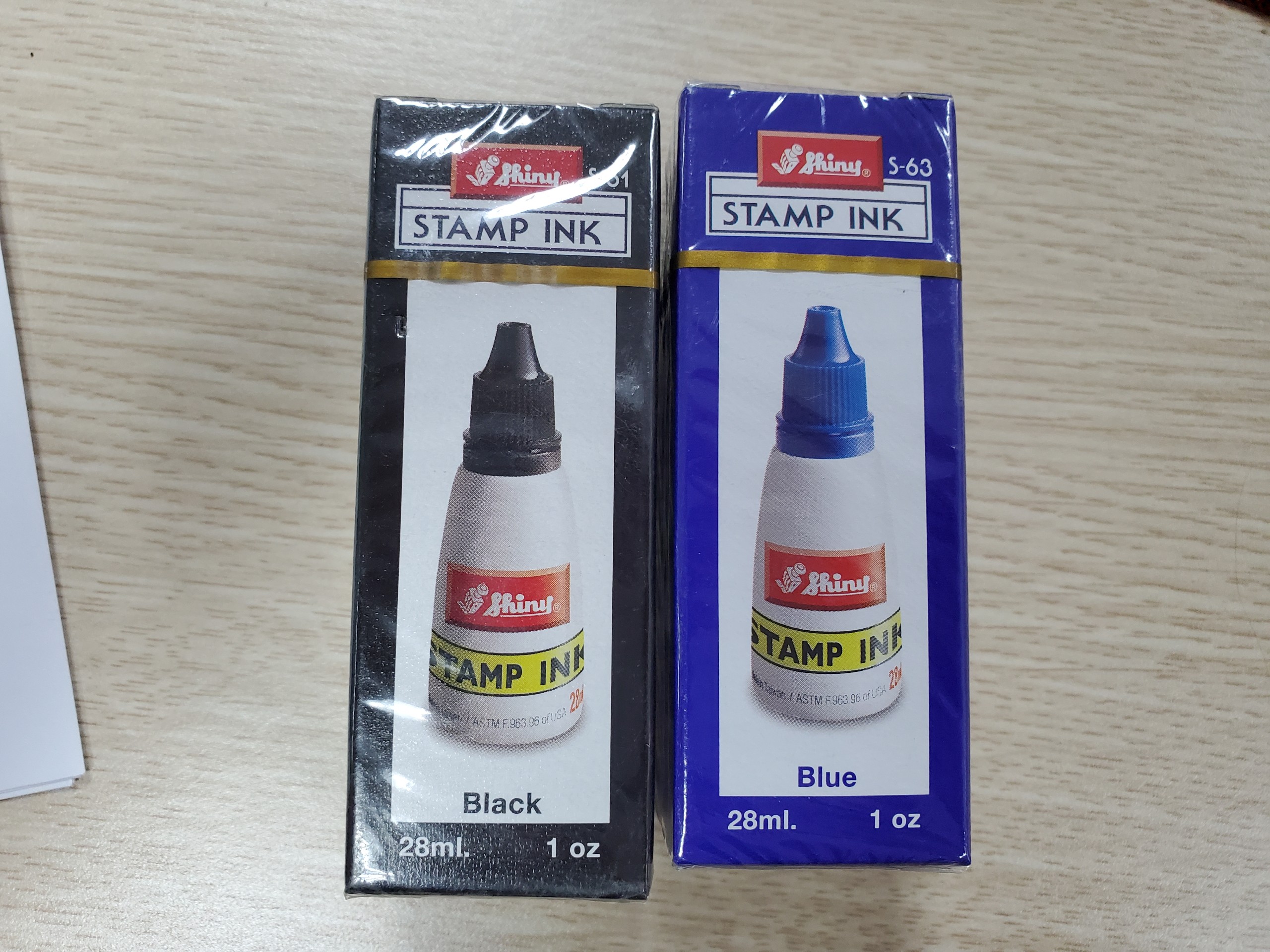 Mực dấu Shiny 28ml ( S61 S62 S63 ) ( Mực Shiny, Mực đổ con dấu )