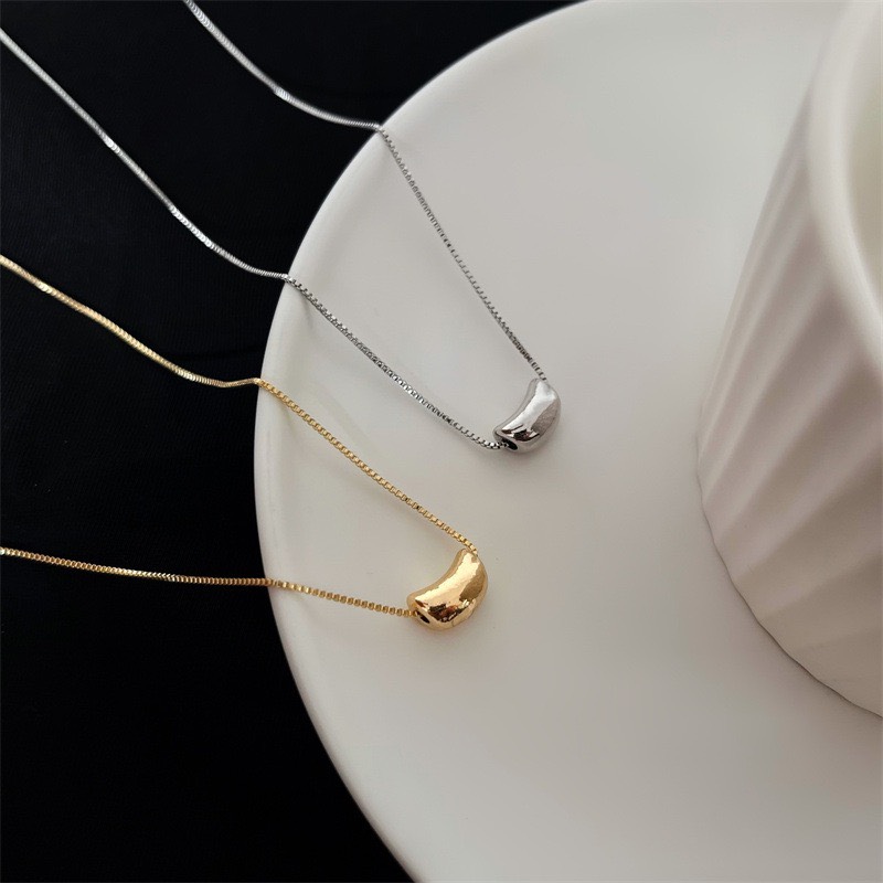Dây chuyền, Vòng cổ nữ basic hạt đậu " Lucky Bean " Her Accessories C33