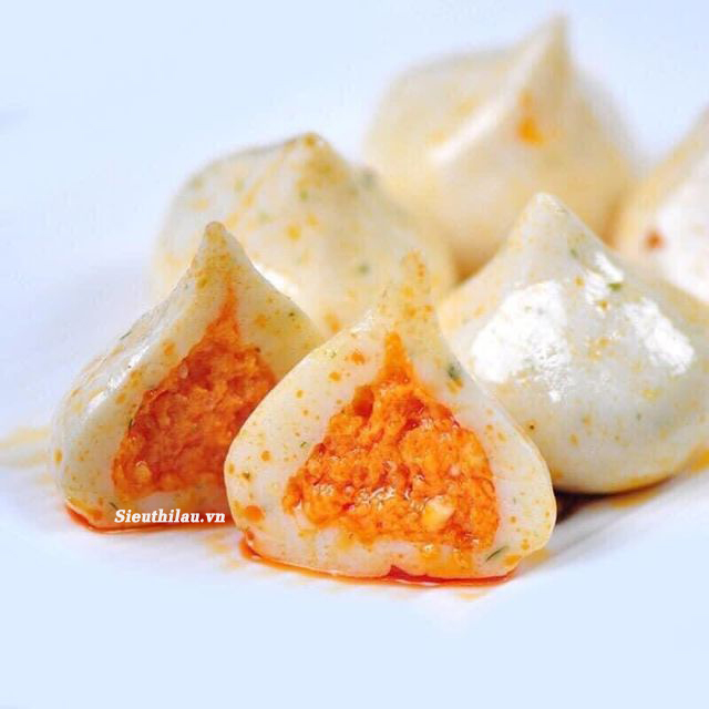 [Tokbokki Store] [HCM SHIP 2H] Bánh Bao Trứng Cá Hồi OceanRia 450g