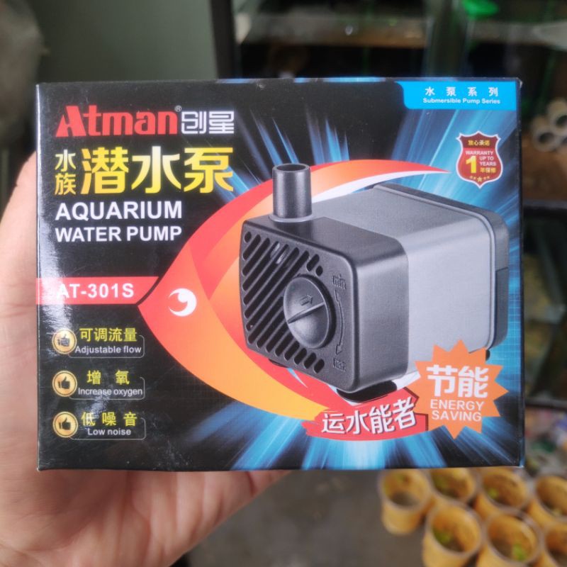 HA301- Máy Bơm Bể Cá Atman 301s