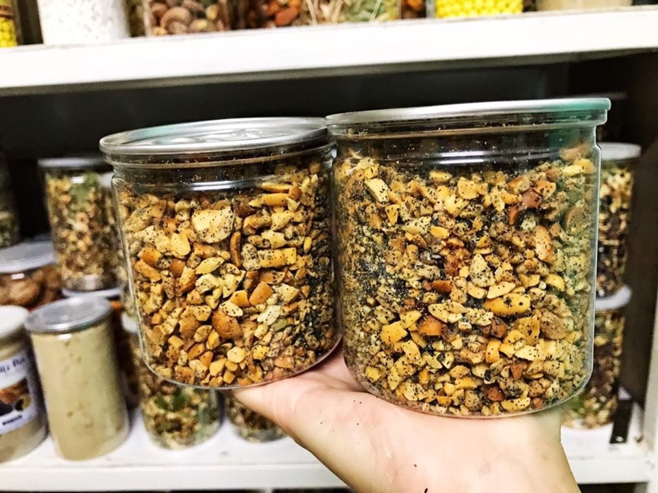 [FREESHIP] Muối Mè Đậu Phộng Hạt Điều Ăn Cơm Ngon miệng, Giảm Cân