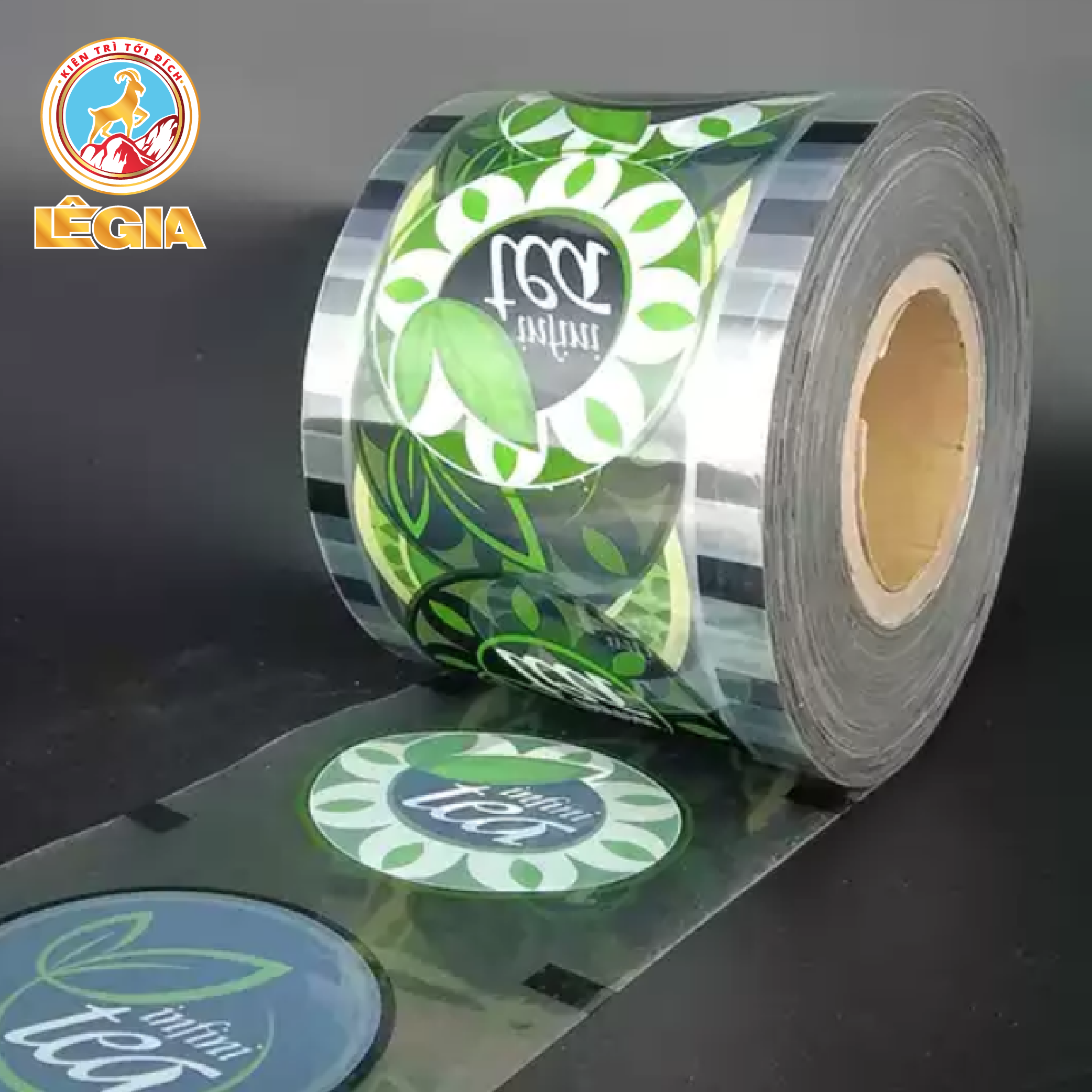 CUỘN MÀNG DẬP CỐC 2400 LY MẪU 3 VÀ MẪU 4 TEA ĐEN