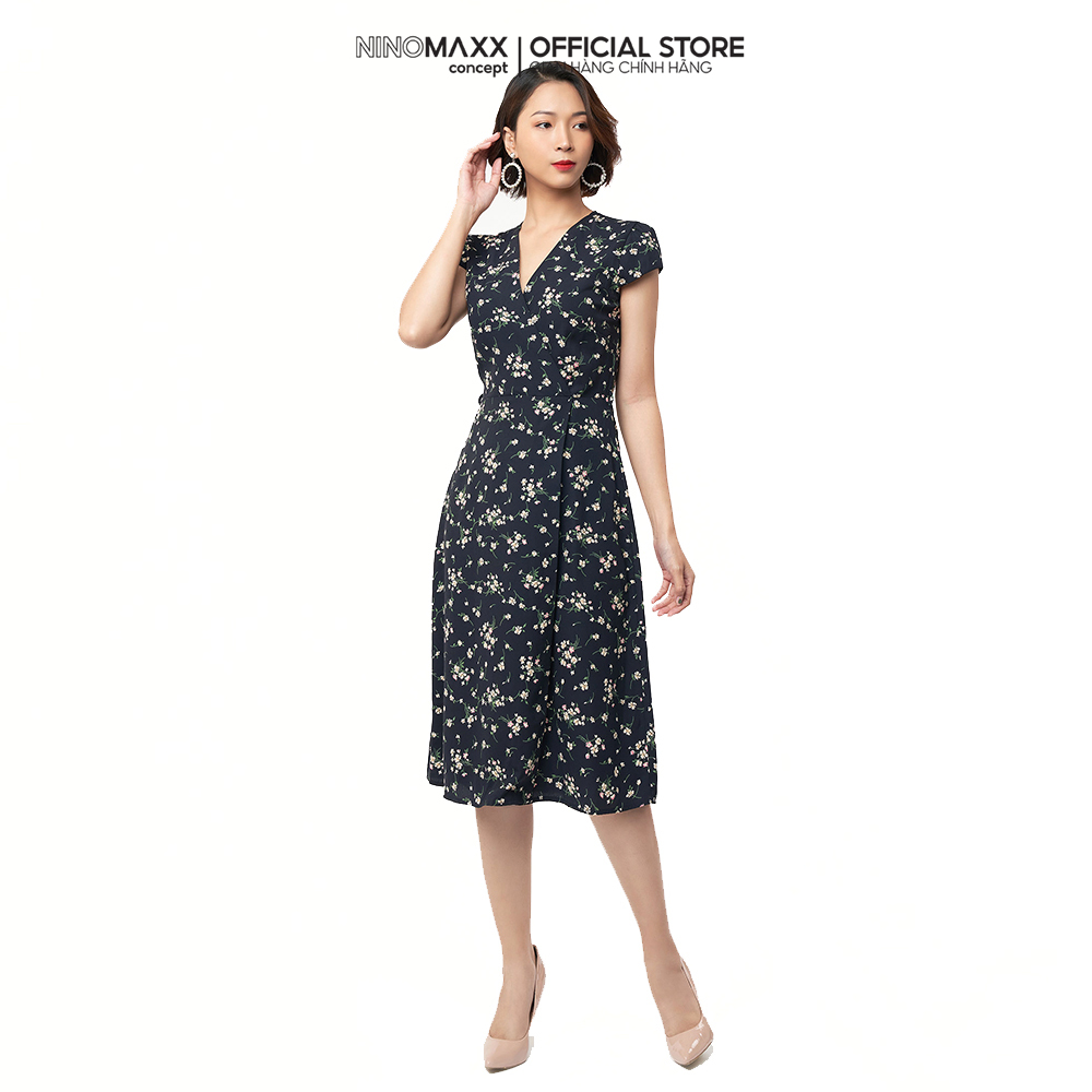 N&m đầm thời trang nữ hoạ tiết hoa 2103012