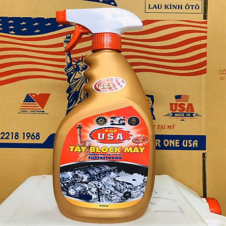[HCM]Nước tẩy Block máy PQP USA 650ml
