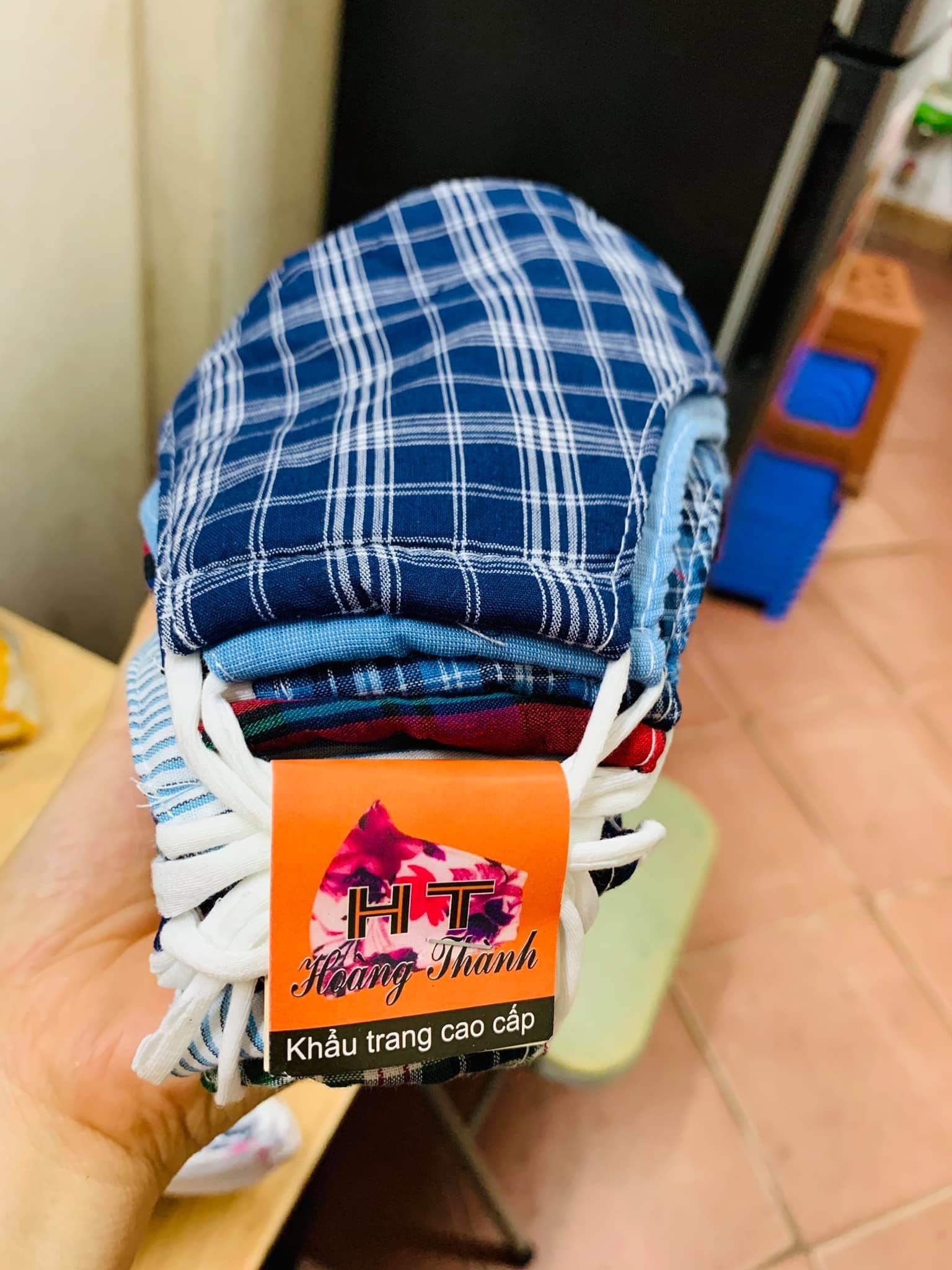 COMBO 10 chiếc Khẩu Trang Vải 3 Lớp