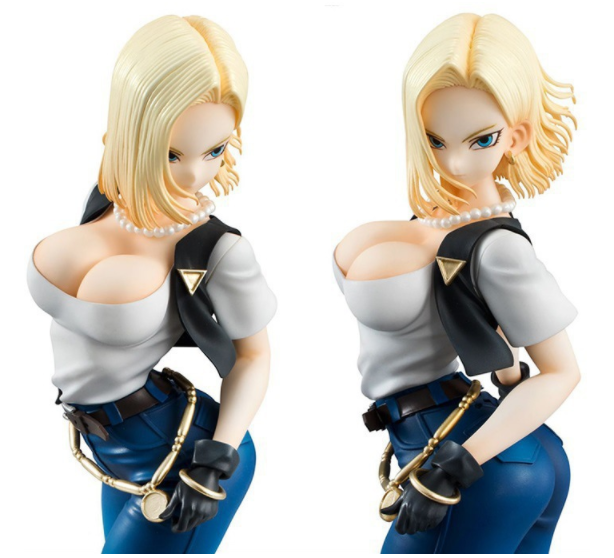 [HCM]Mô hình nhân vật Android 18 Dragon Ball Sexy 20cm