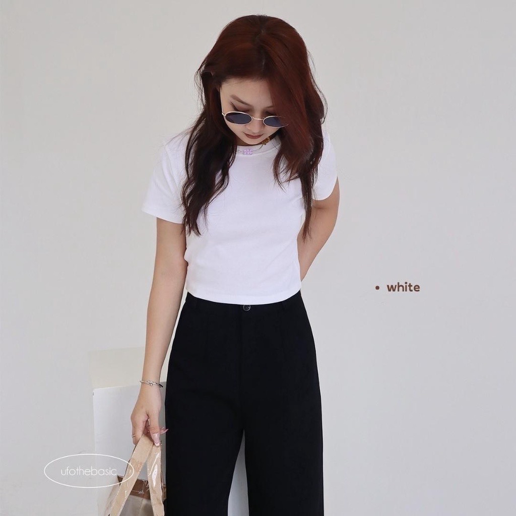 [Nhập LAZLOOK99 GIẢM 100K/500K] [Hoàn tiền 20%] Áo croptop chất borib co giãn tốt freesize - Borib Croptop - by ufo.thebasic