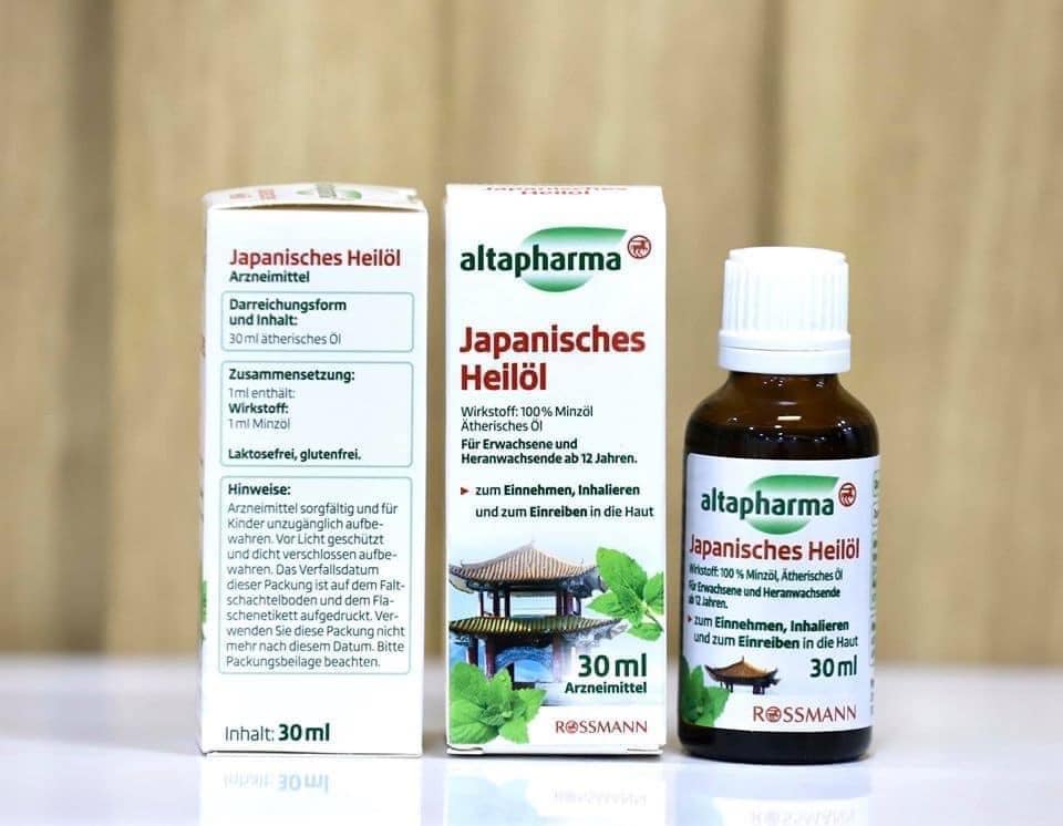Dầu thảo dược của hãng altapharma