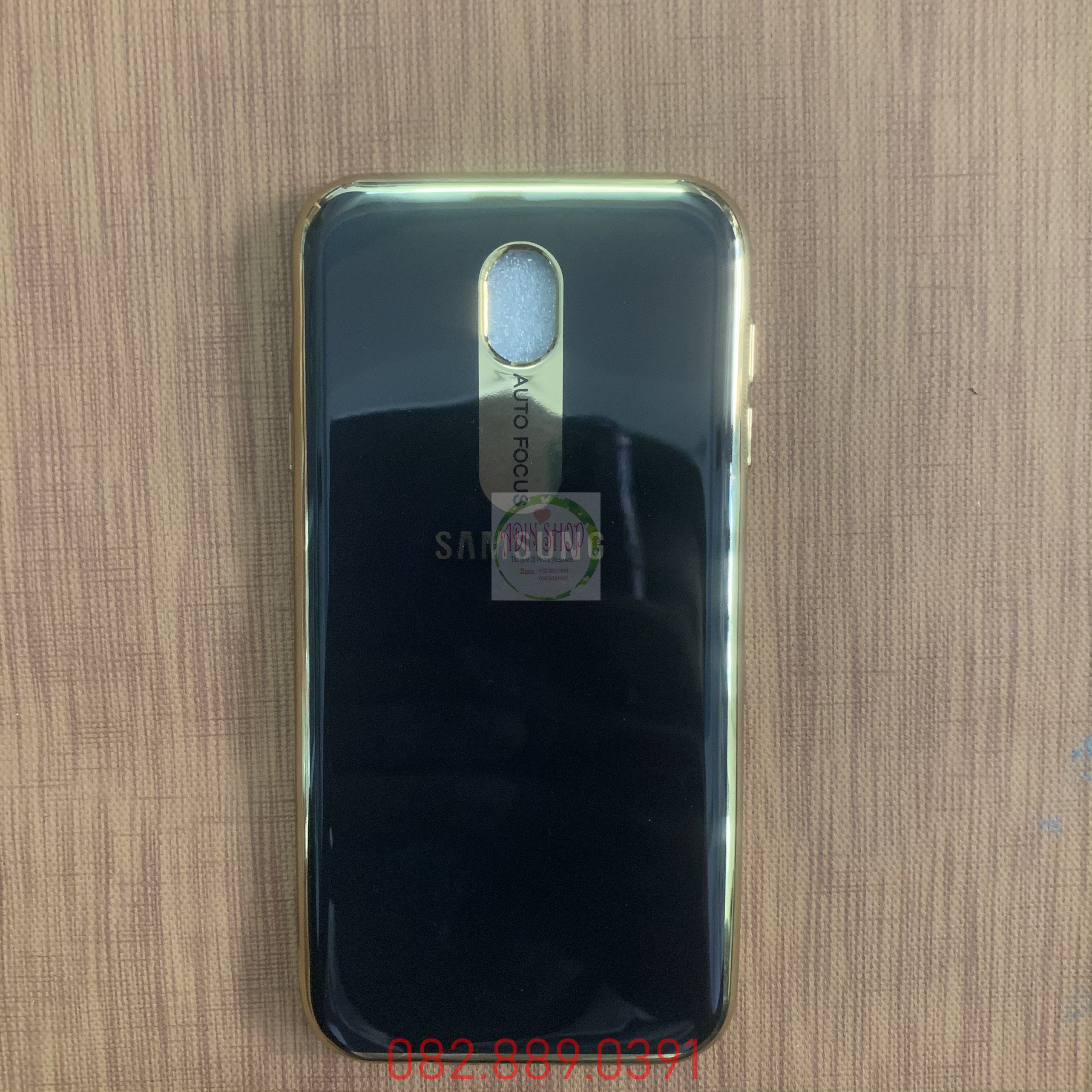 Ốp lưng samsung J730 dẻo lưng bóng viền nổi
