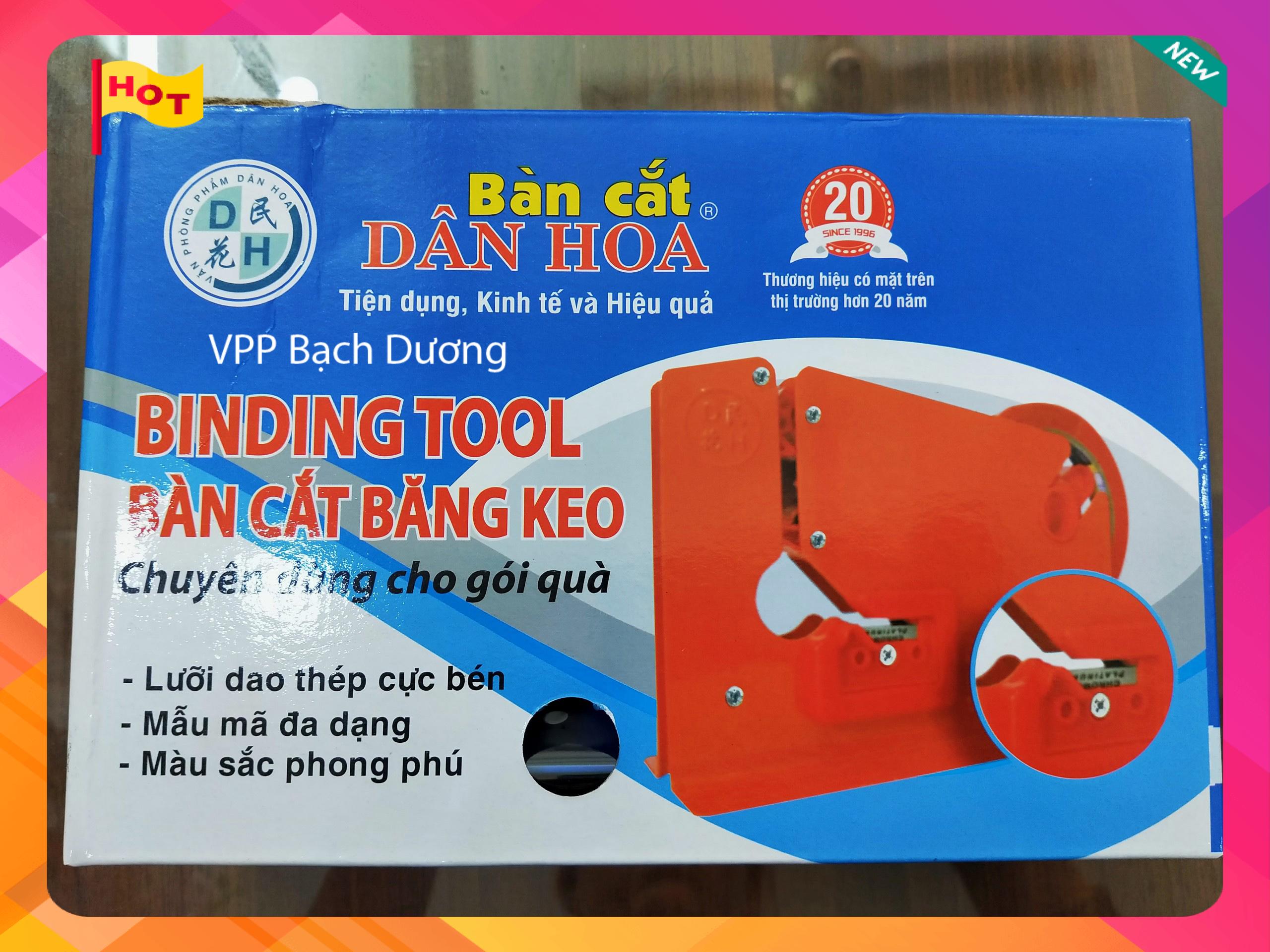 Cắt băng keo siêu thị dân hoa 600 - cái