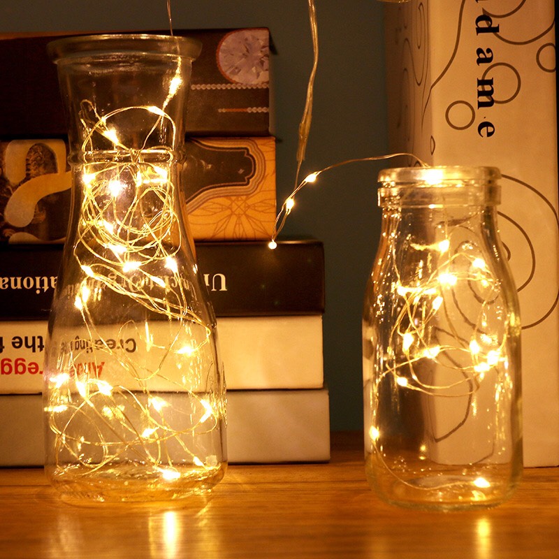 Đèn Trang Trí Đom Đóm Decor, Đèn LED Trang Trí Dài 2m DN2M
