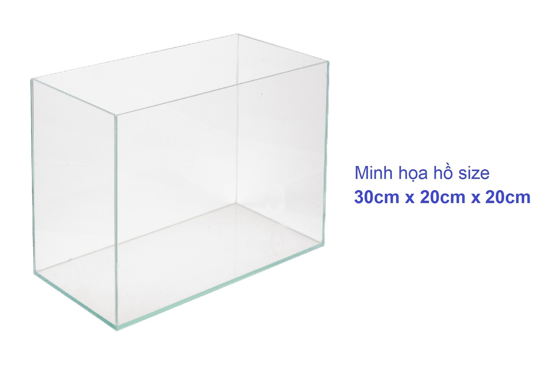 [30x20x20cm] Combo 5 tấm nhựa mica cứng trong suốt cắt sẵn làm hồ cá chuồng hamster hộp trưng bày... - Luân Air Models