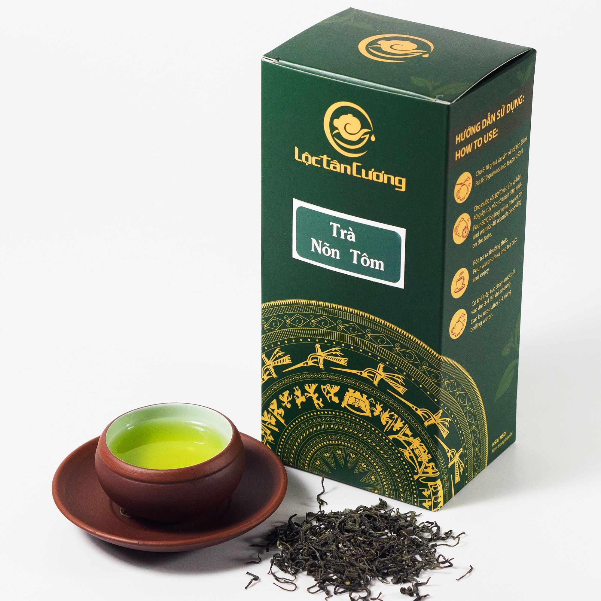 Combo 1kg Trà Nõn Tôm Lộc Tân Cương