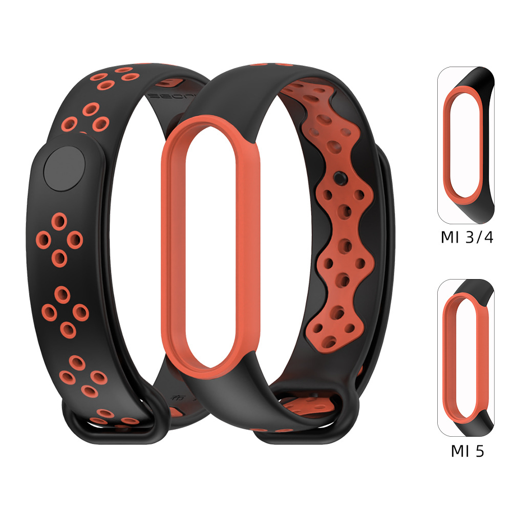 Dây Đeo Thể Thao Cho Mi Band 6/5/4/3 - Mijobs Chính Hãng - Thiết Kế Cao Cấp, Đẹp, Bền Bỉ
