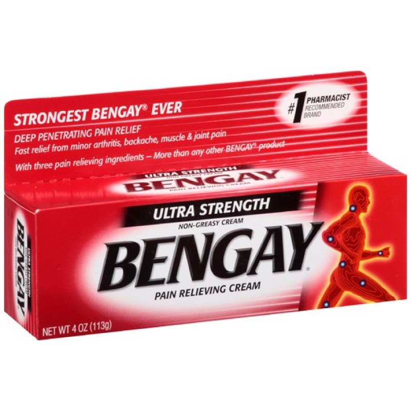Kem xoa bóp giảm đau BENGAY Ultra Strength 113g của Mỹ