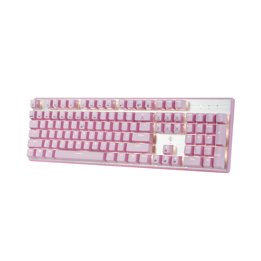 Bàn phím cơ BJX KM9 (Pink version/USB/Fullsize/Blue switch/Brown Switch)