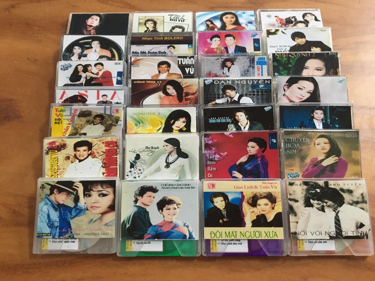 [MDCD] Đĩa MD nhạc việt có hộp - KHÁCH TỰ CHỌN ALBUM THEO LIST - Bìa in màu