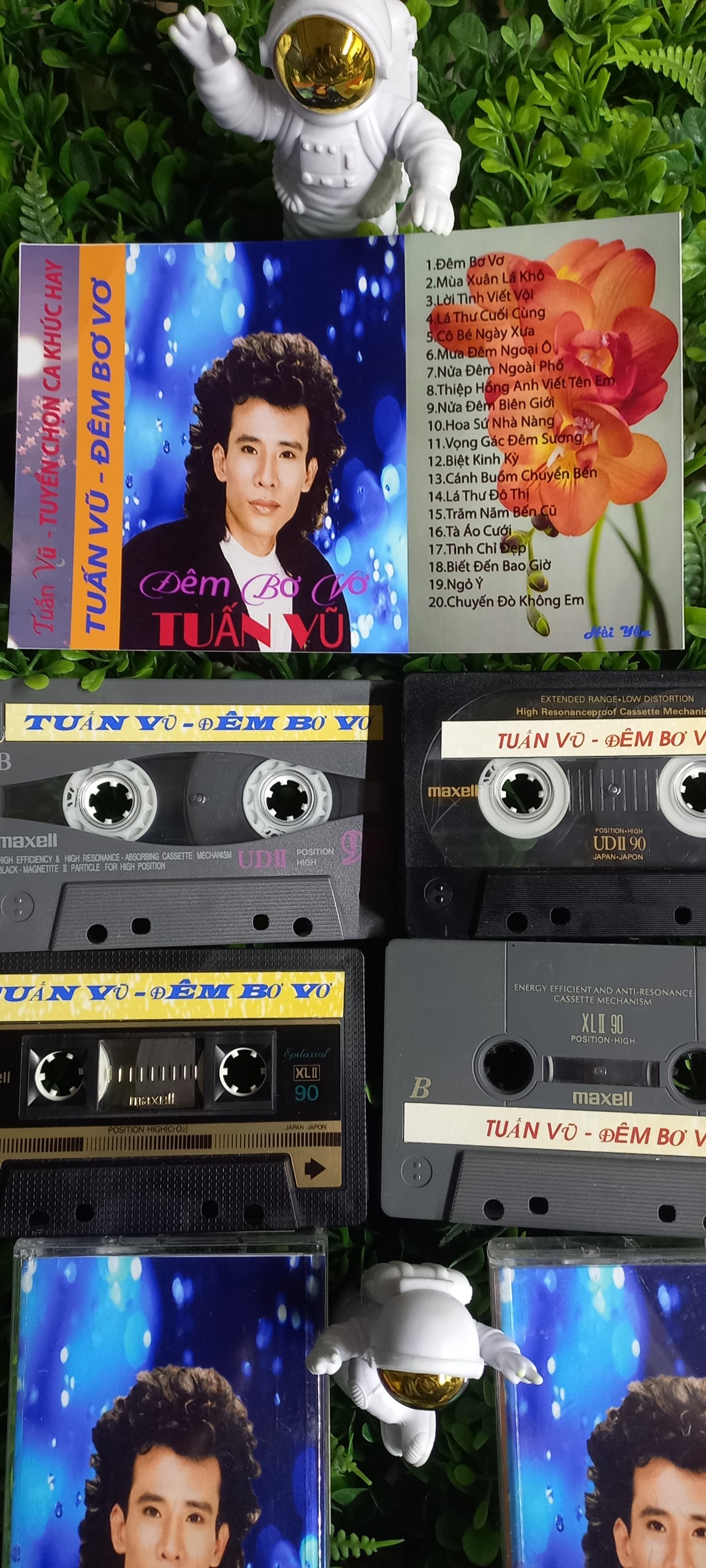 BĂNG CASSETTE TUẤN VŨ ĐÊM BƠ VƠ