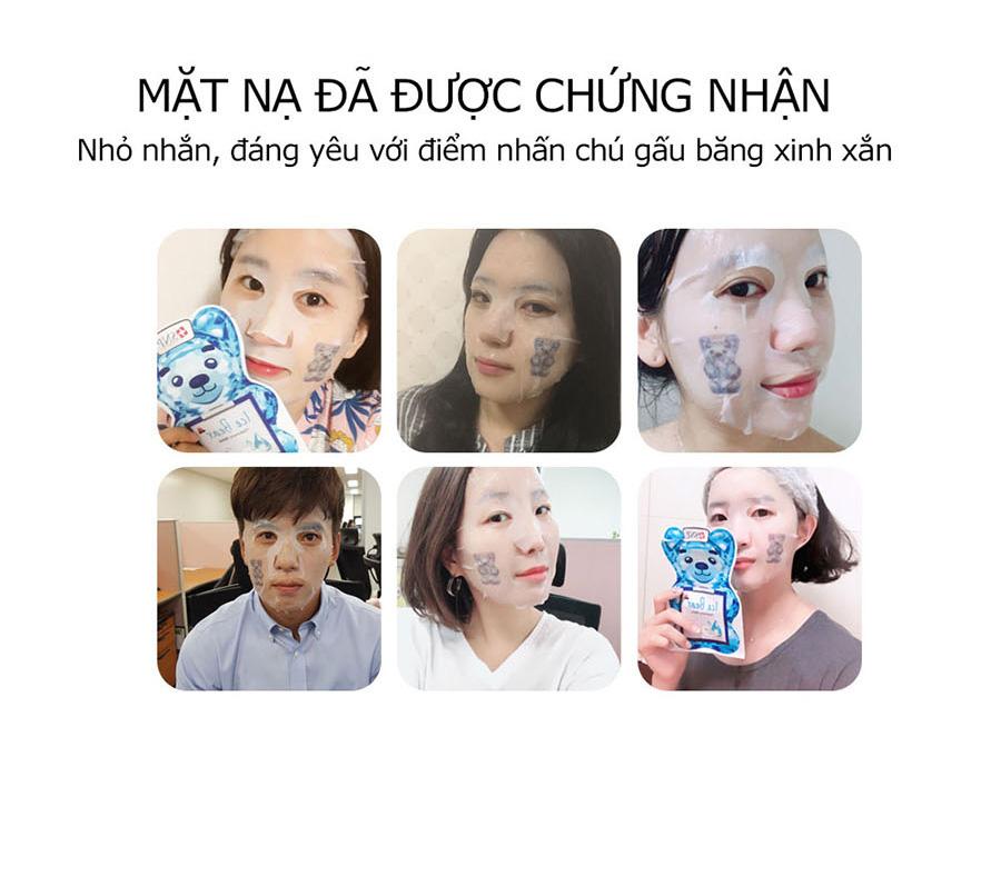 Mặt Nạ Ice Bear Mát Lạnh Dưỡng Ẩm Cao Cấp SNP