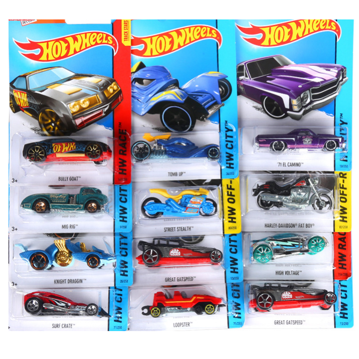 Bộ 5 Mô Hình Xe Hotwheels Nhiều Mẫu