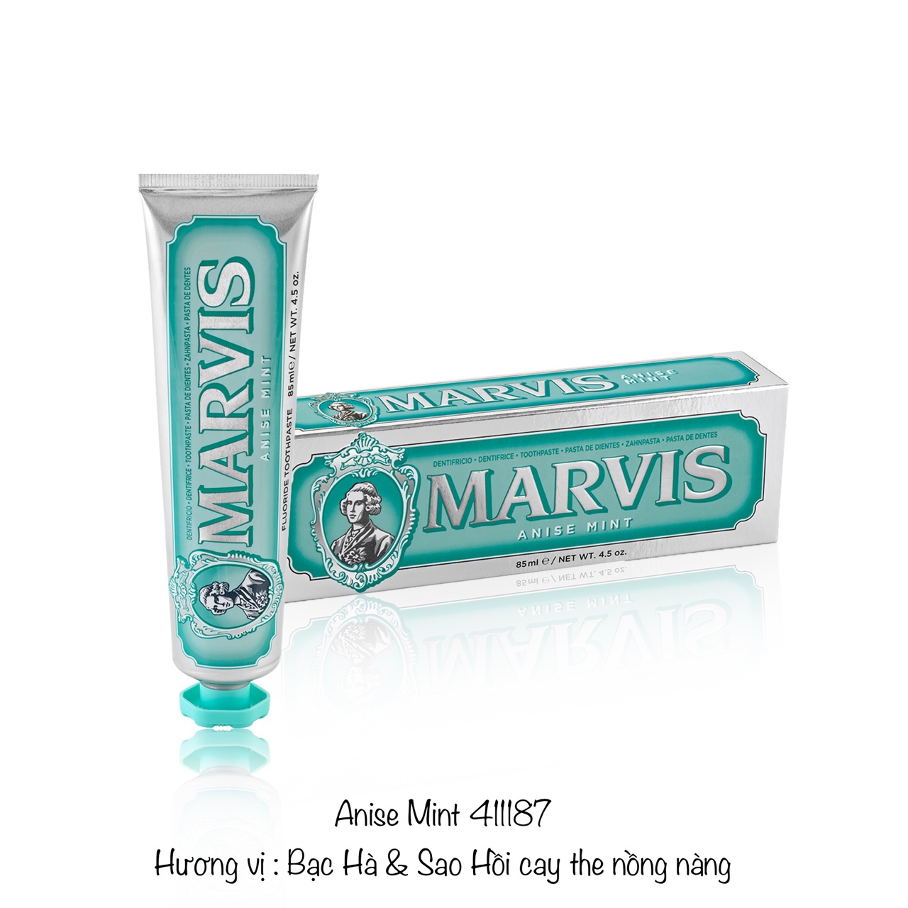 Kem đánh răng Marvis Collection tuýp 85ml