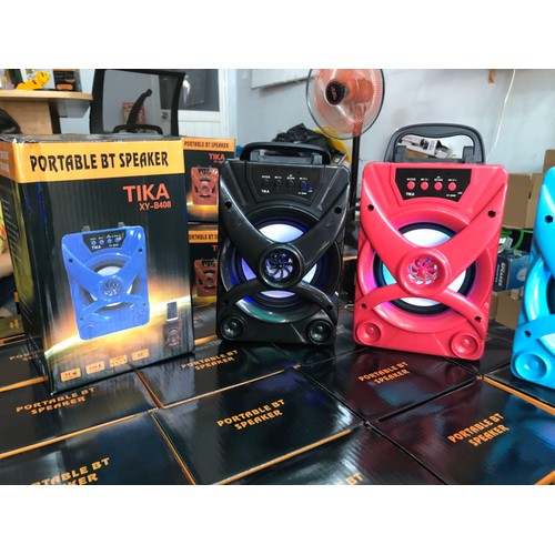 [HCM]Loa Bluetooth Tika B-408 (kèm jack 3.5) âm thanh hay