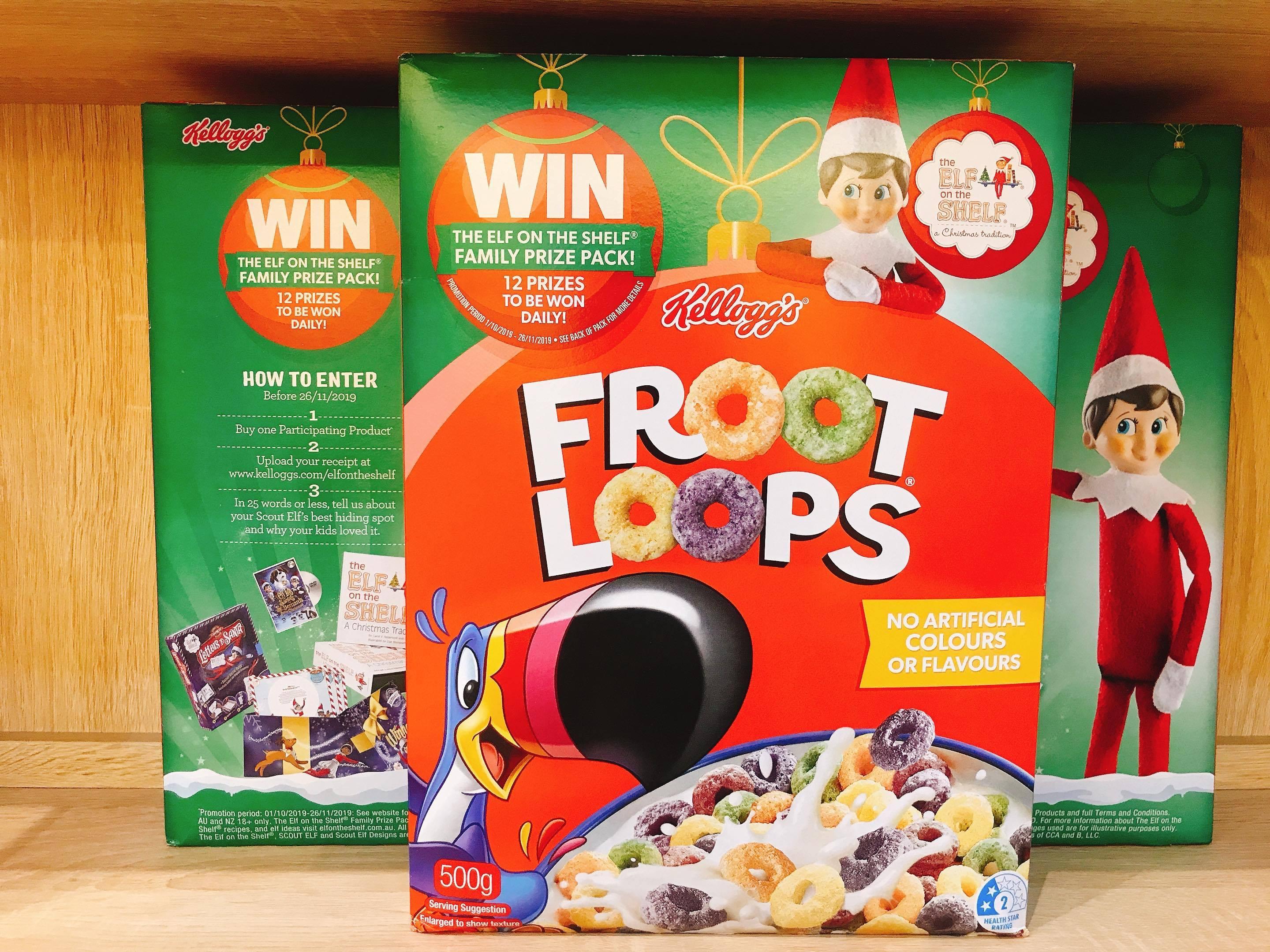 Ngũ cốc Kellogg's Froot Loops 460g của Úc