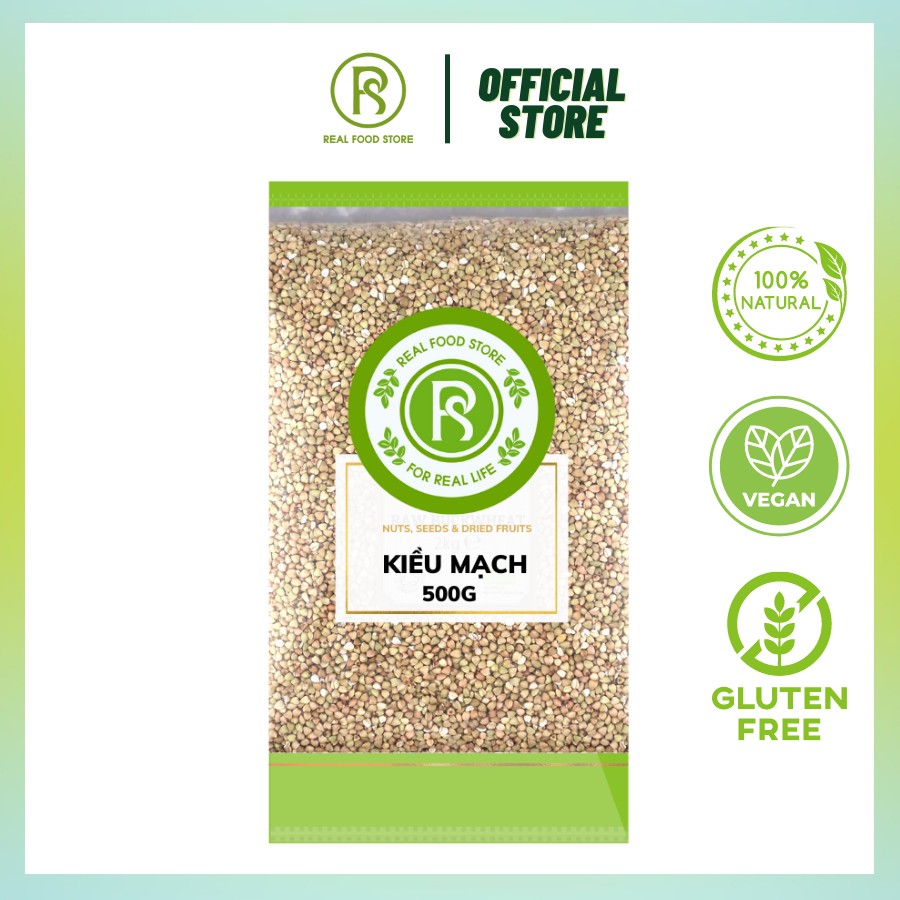Hạt Kiều Mạch  REAL FOOD STORE 500G