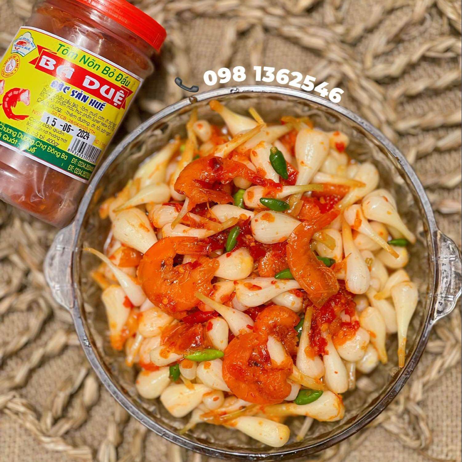 Mắm Tôm Chua trộn Củ Kiệu hũ 500g
