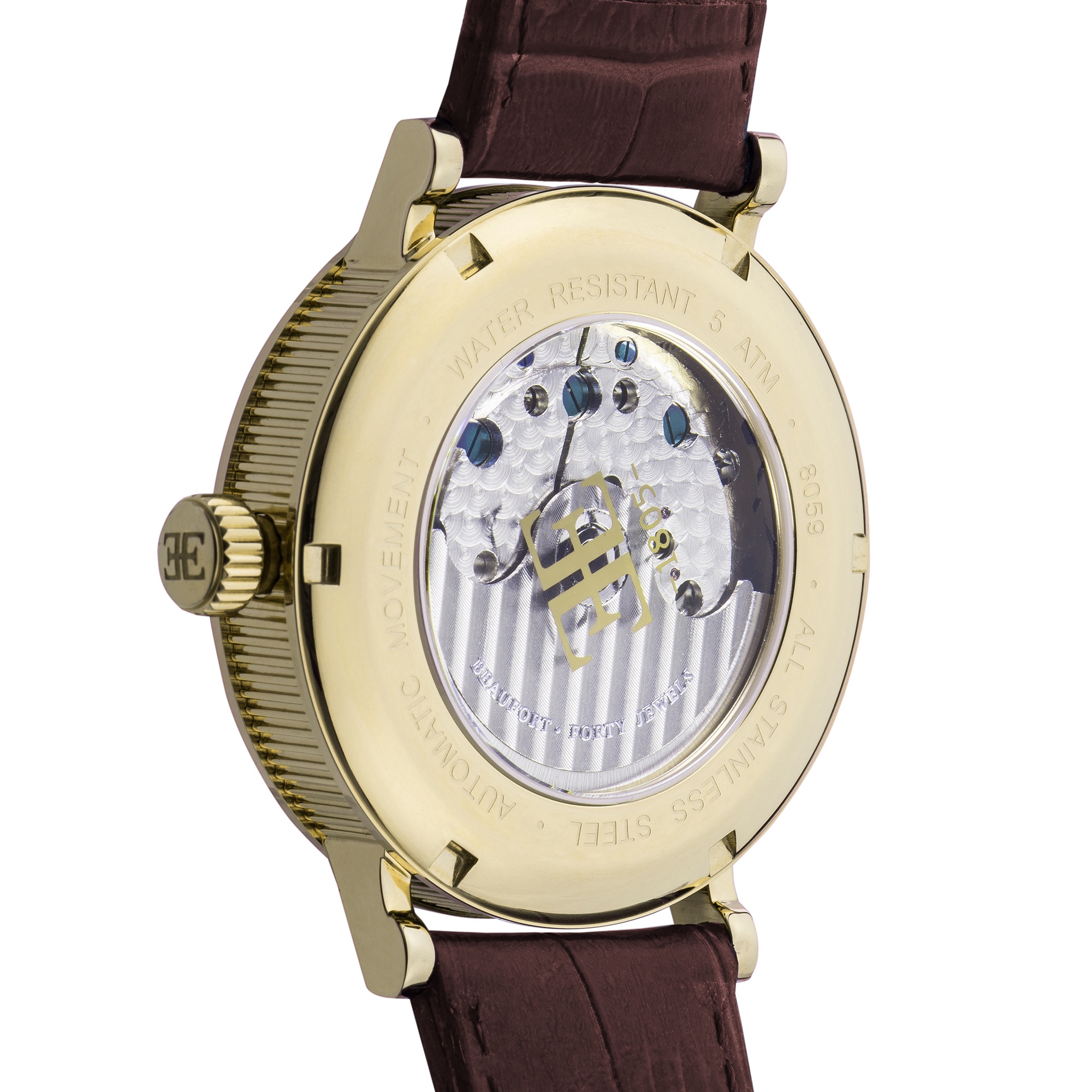 Đồng hồ nam dây da Thomas Earnshaw - ES-8059-02