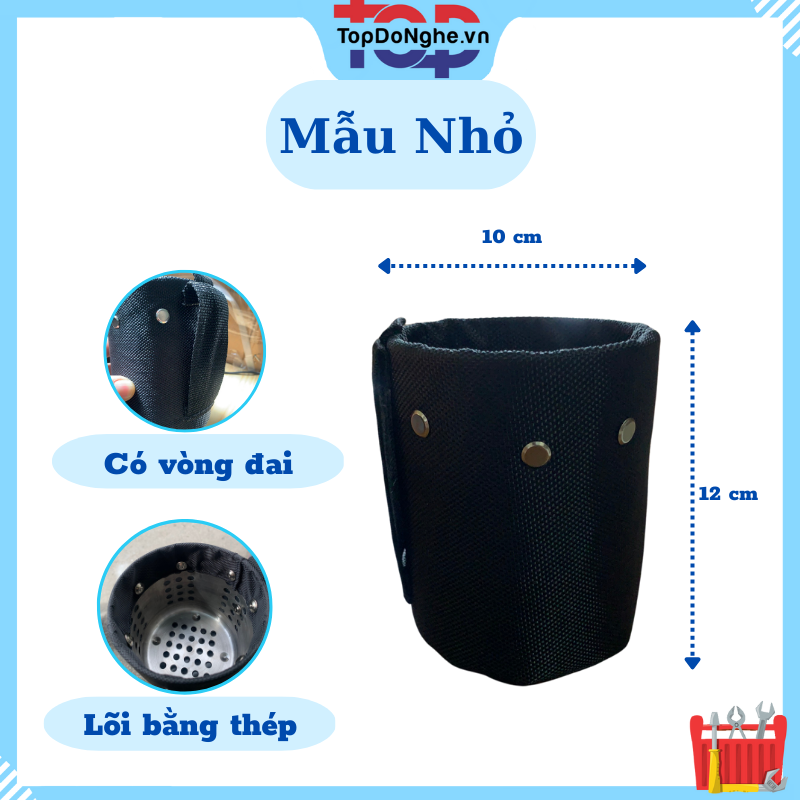 Túi đựng ốc vít vật tư đồ nghề mẫu mới sửa chữa đeo hong cho thợ điện, thạch cao thợ mộc