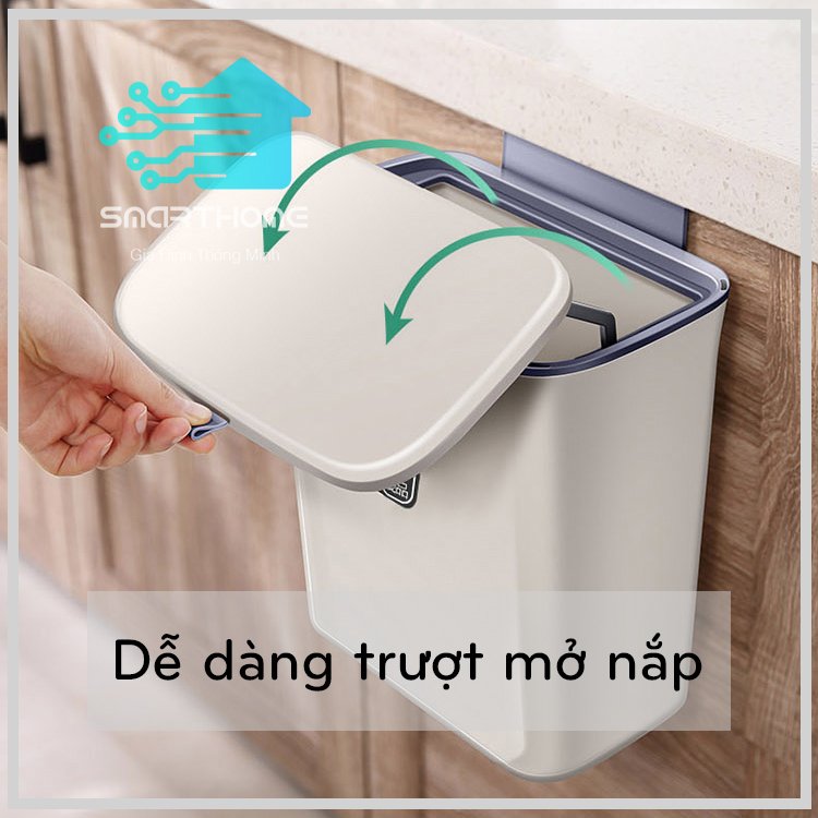 Thùng Rác Treo Cửa Tủ Bếp - Tường