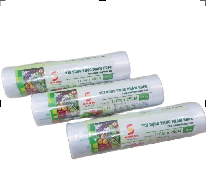 Túi Đựng Thực Phẩm Tự Hủy Sinh Học 20cm x 30cm (120 túi/cuộn)