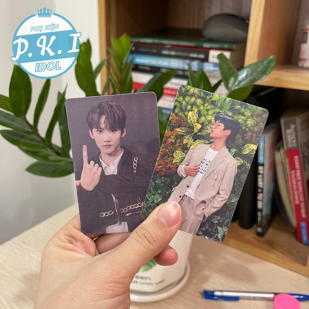 Card Bo Góc Châu Kha Vũ INTO1 - Bộ 9 Tấm Ép Lụa