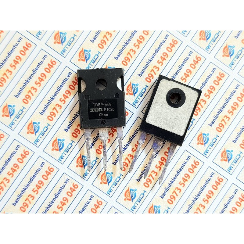 IRFP4668 Mosfet kênh-N 130A/200V TO-247  (tháo máy)