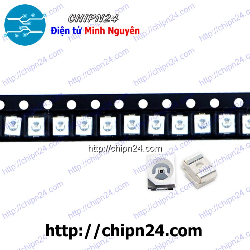 [10 con] (KX) Led Dán 3528 Xanh Lá