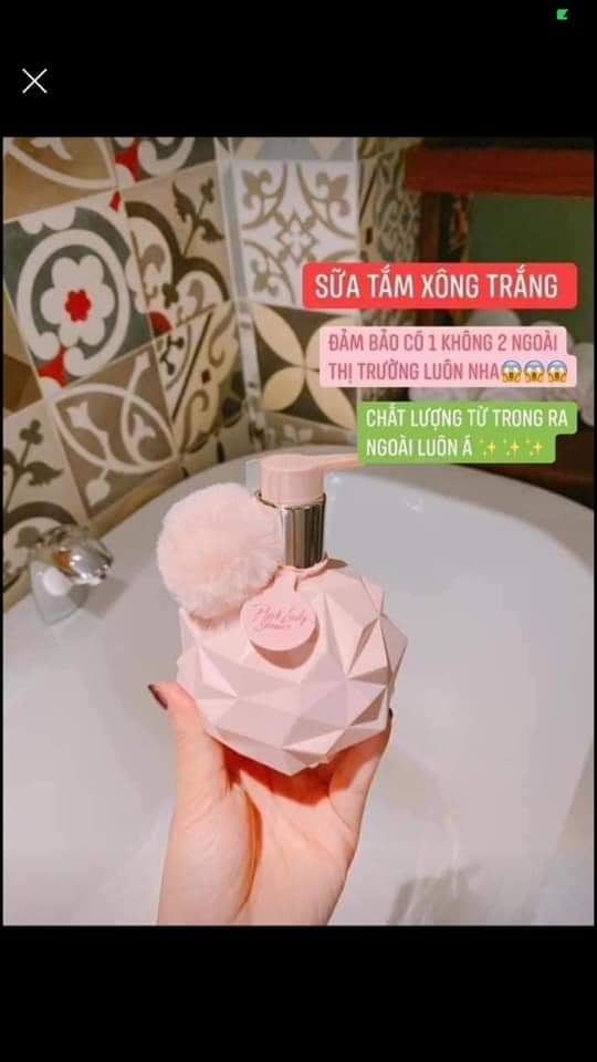 [HCM]SỮA TẮM XÔNG TRẮNG PINK LADY( CHÍNH HÃNG)