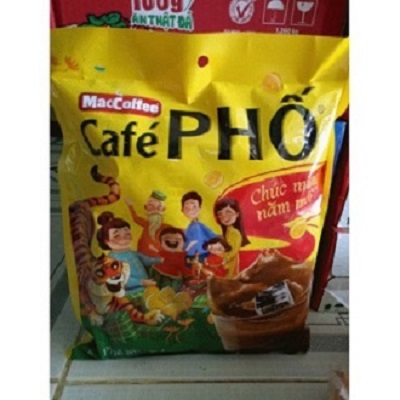 Cafe Phố Vui như phố - Cà phê sữa hòa tan 30g (mẫu tết)