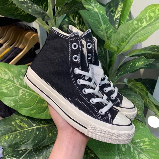 Giày Sneaker Conv.erse 1970s Nam nữ cao cổ đen ( Tặng túi conve.rse + bill + tất)