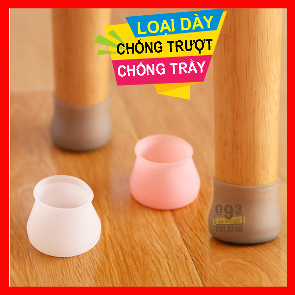 Combo 4 Furniture Silicon Protection Cover, Furniture Cup, Chair Leg Caps End Tip Feet Furniture Glide Floor Protector