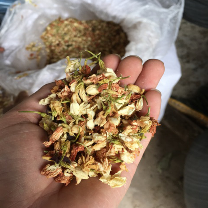 Trà sơn mật hồng sâm
