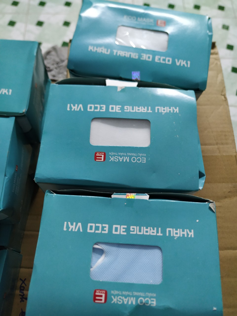 [BÁN LẺ] Khẩu trang 3D Eco VK1 (100 cái)
