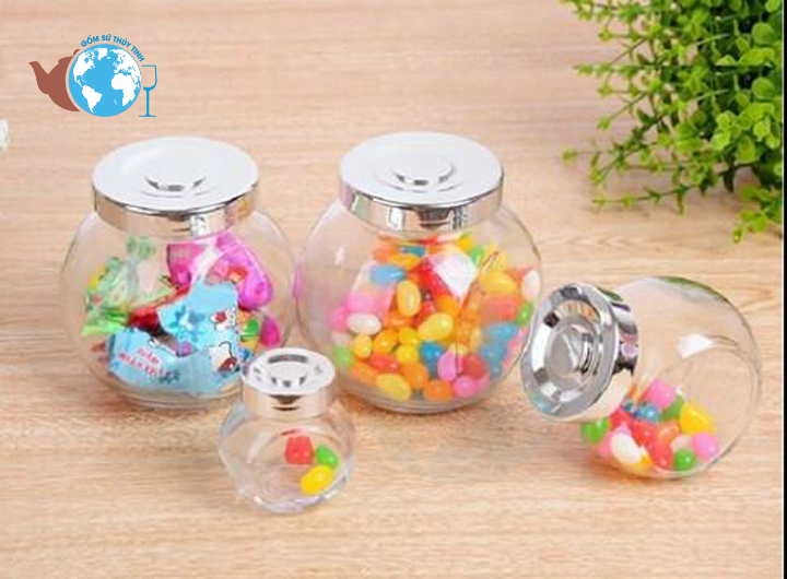 [HCM]Hũ thủy tinh nghiêng 2 đáy 180 ml