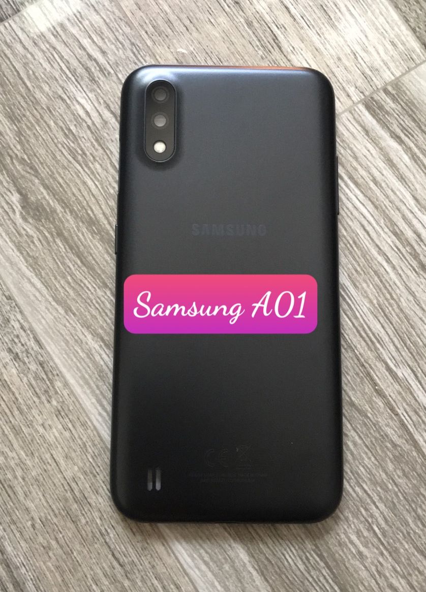 <<Ảnh thật>> Bộ vỏ Samsung A01 Zin new