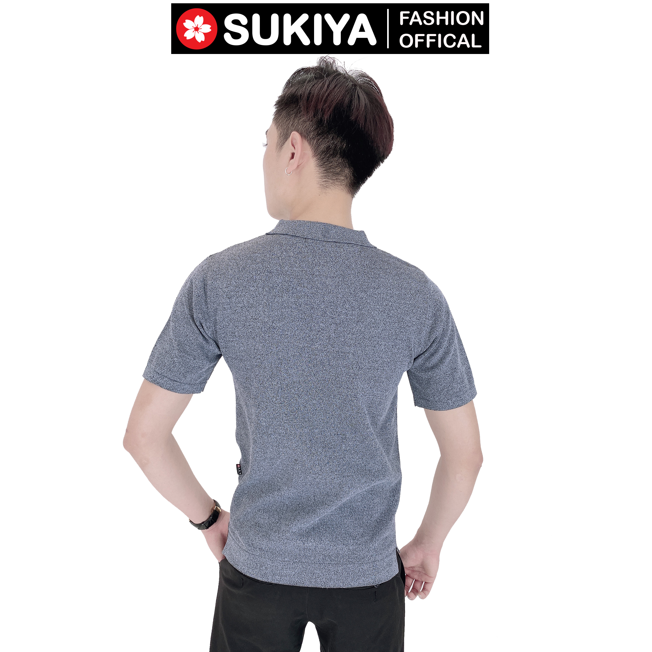 Áo len nam cộc tay Polo hàng cao cấp SUKIYA (AL23)
