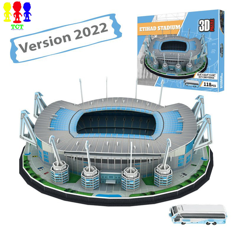 Mô hình sân vận động bóng đá Etihad  (Mancity)